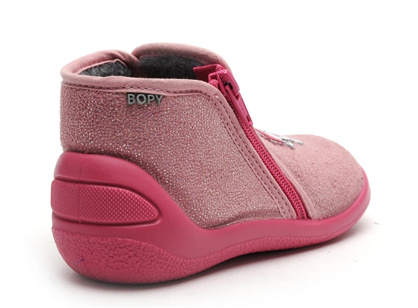 Bopy chaussons bebe abonnet rose