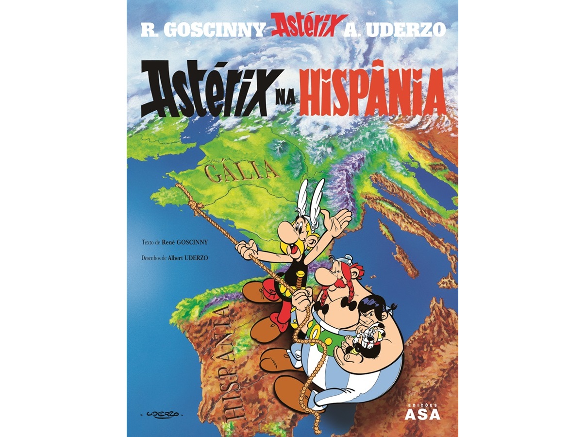 LIVRO ASTÉRIX NA HISPÂNIA Nº14