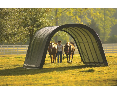 ShelterLogic weidetent 370 x 670 cm groen