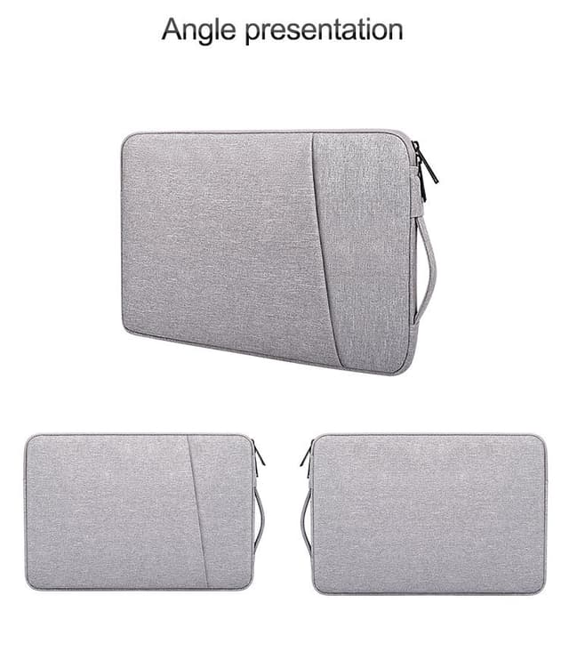 Laptoptaske 14,1 tommer/15,4 tommer kanvas Grå
