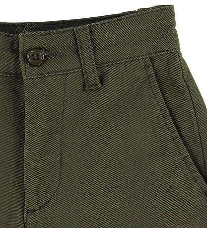 Grønt Shorts - Ludvig Buzz - Army Grøn