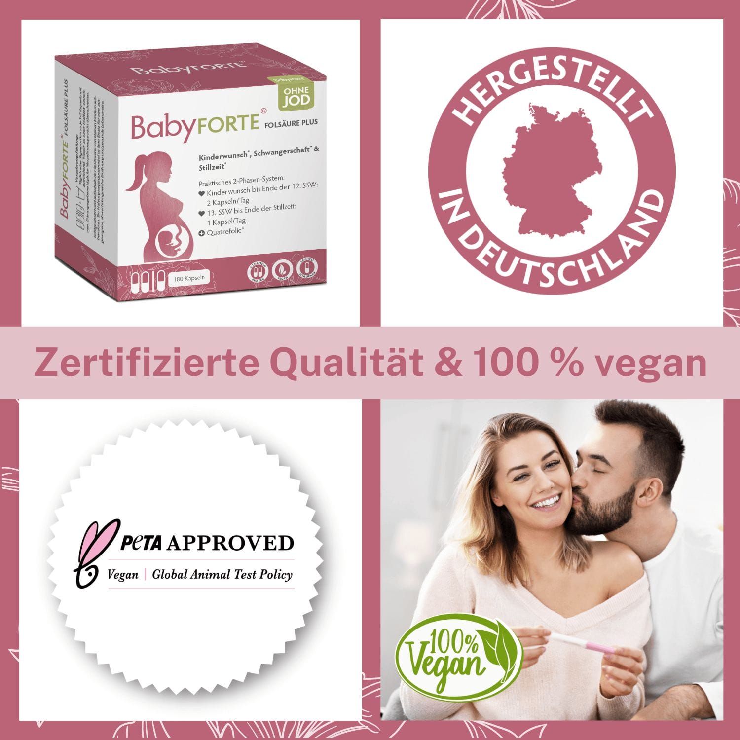 BabyFORTE® Folsäure Plus OHNE JOD