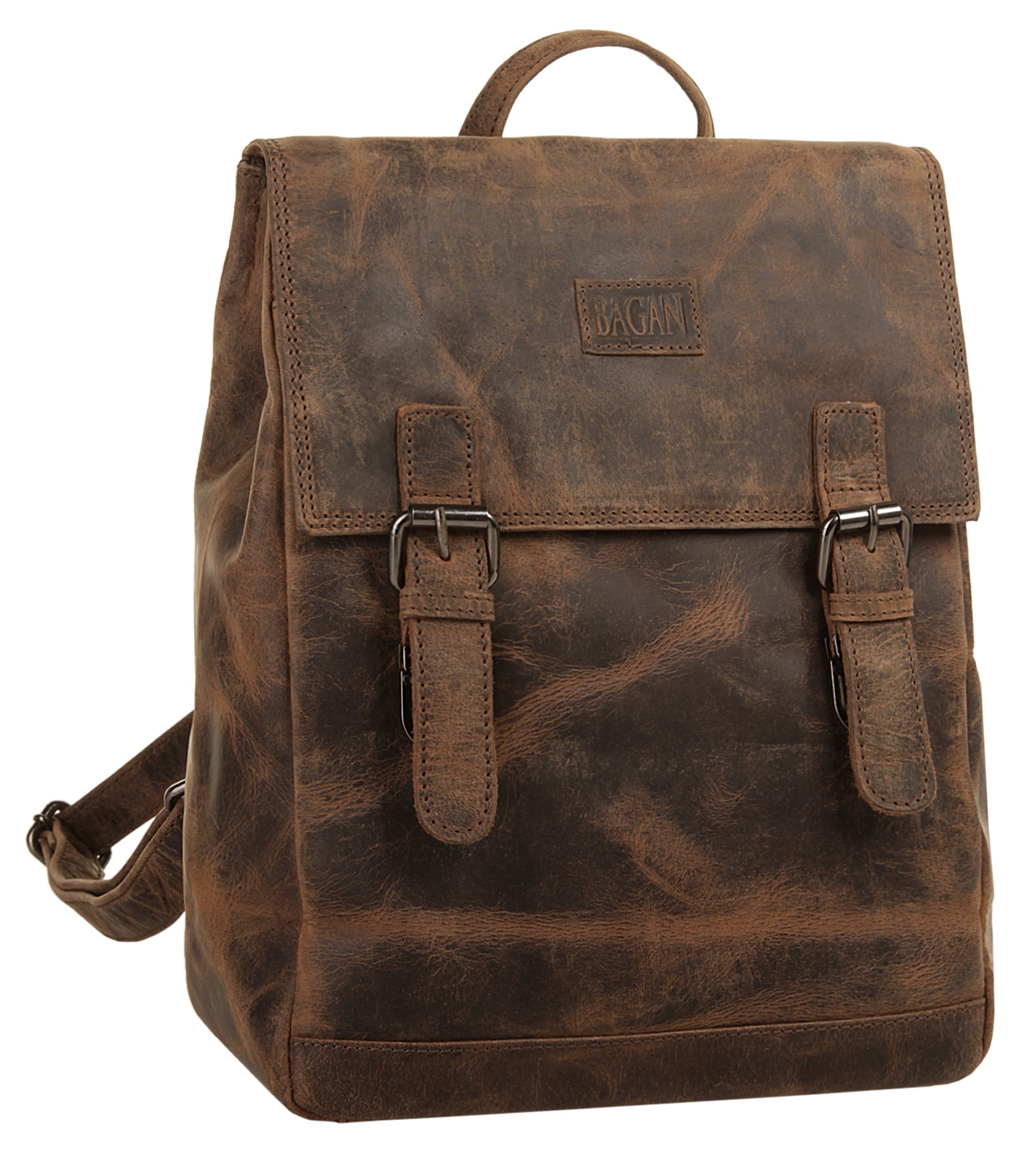Bagan Cityrucksack echt Leder