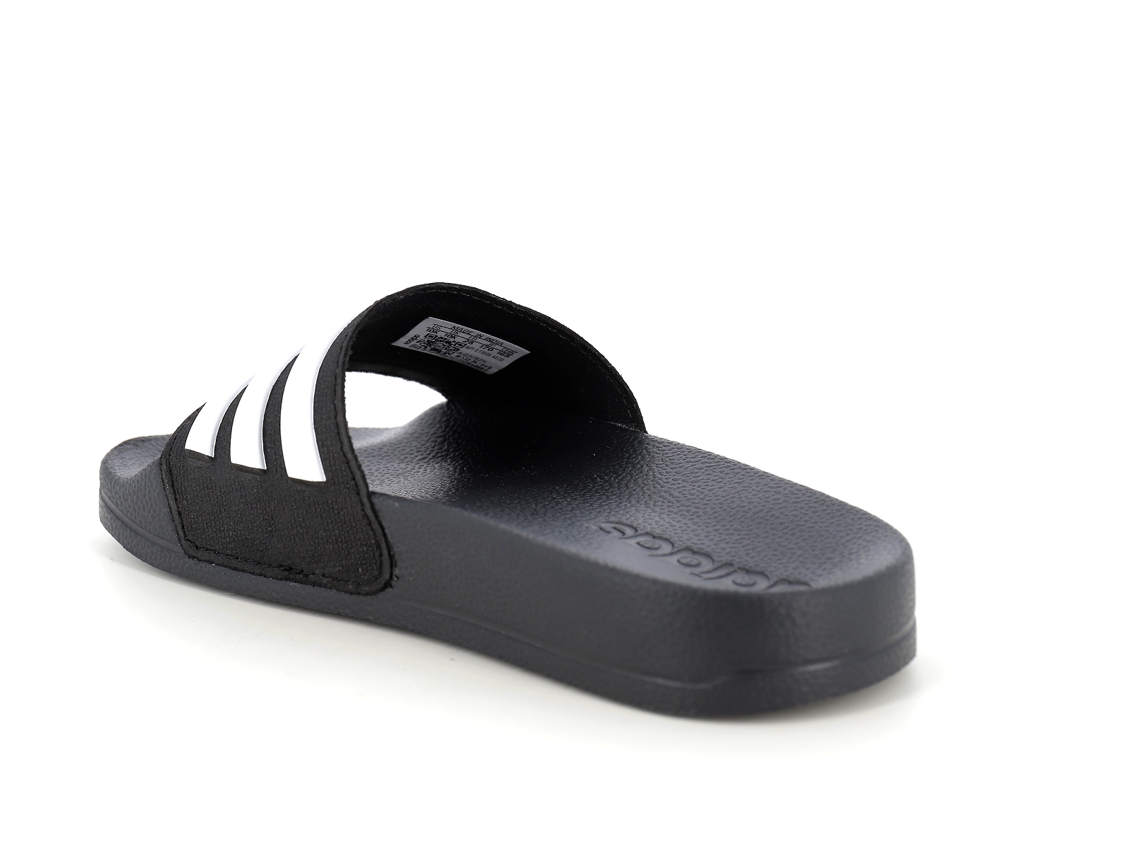 Adidas-G27625 ADILETTE SHOWER K Synthétique Noir Blanc