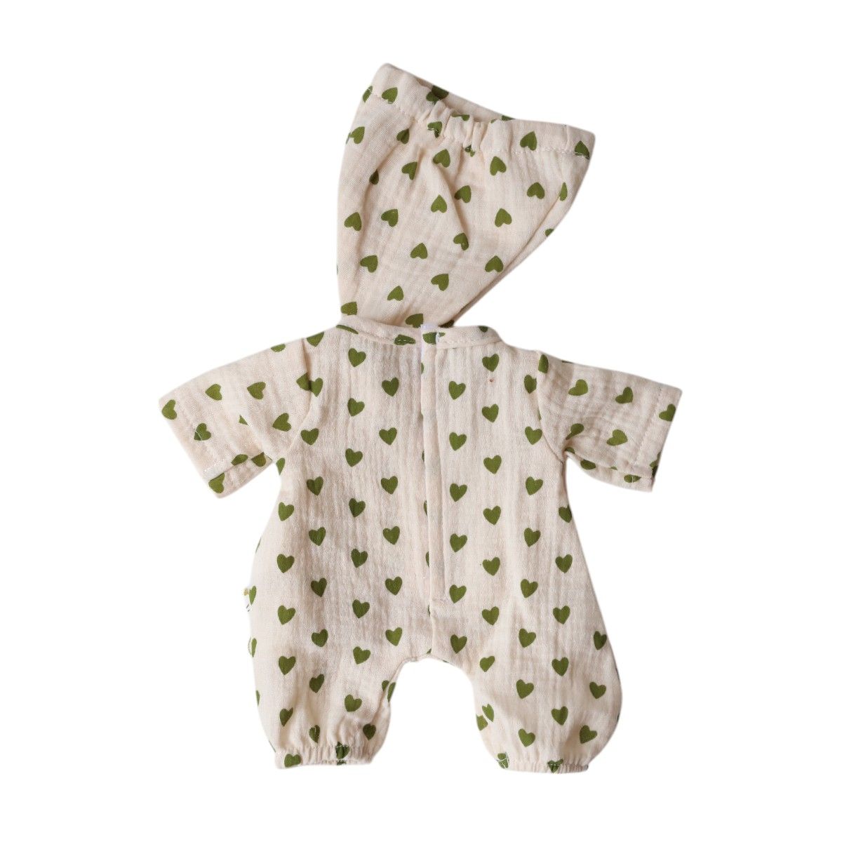 Tenue de poupée pyjama cœurs - Bébé Highland Frisette