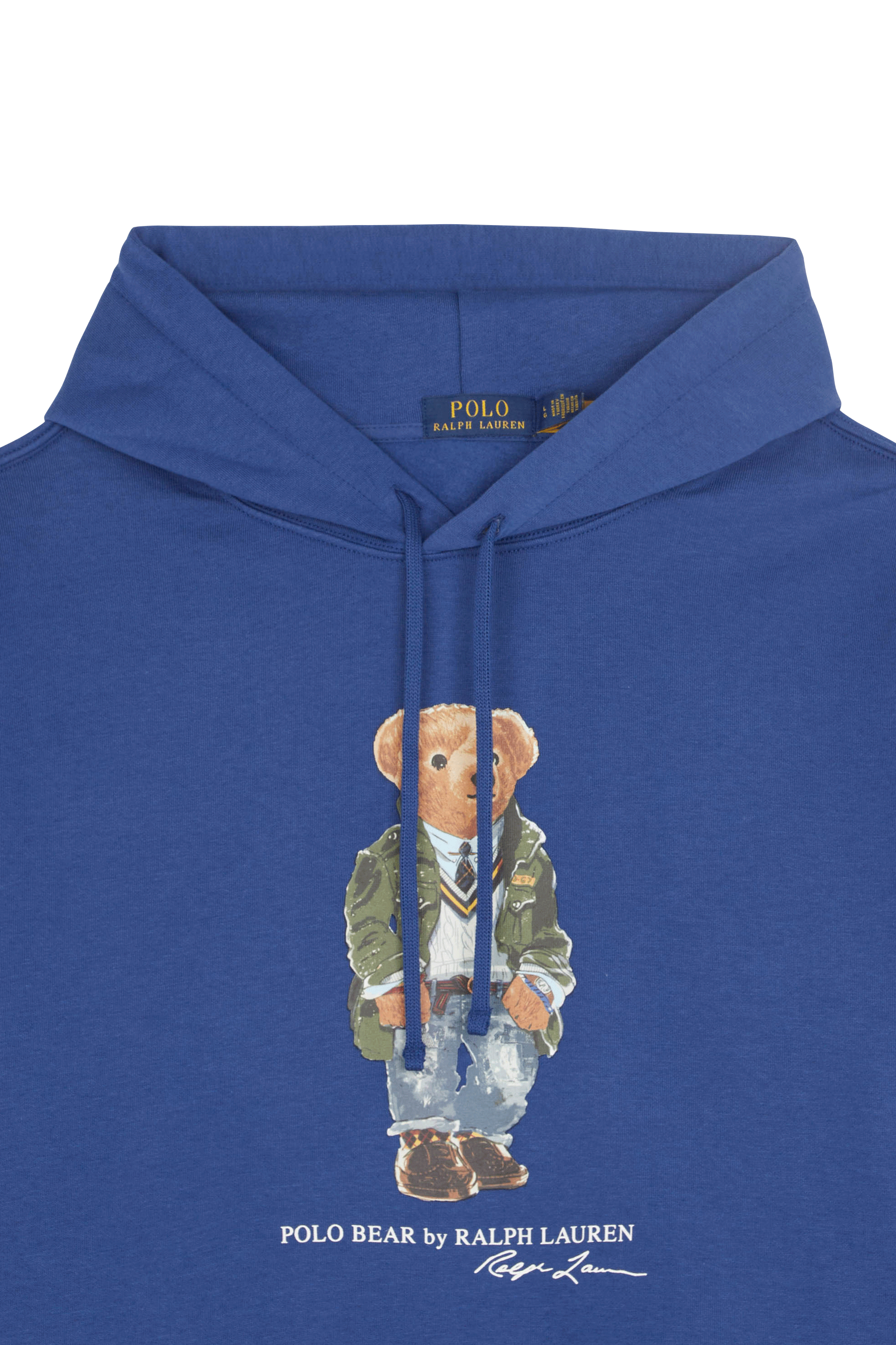 POLO RALPH LAUREN Hoodie GRAPHIC FLEECE-LSL-SWS Bleu