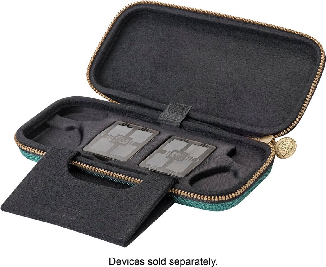 Nintendo Switch Game Traveler Deluxe Travel Case - Green Zelda Tears of the Kingdom