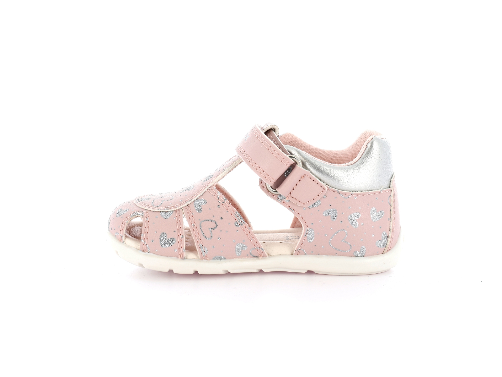 Geox-ELTHAN GIRL B451QC Matières combinées Rose