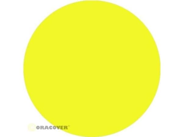 Oracover 83-035-002 Optegningsfolie Easyplot (L x B) 2 m x 30 cm Transparent gul (fluorescerende)
