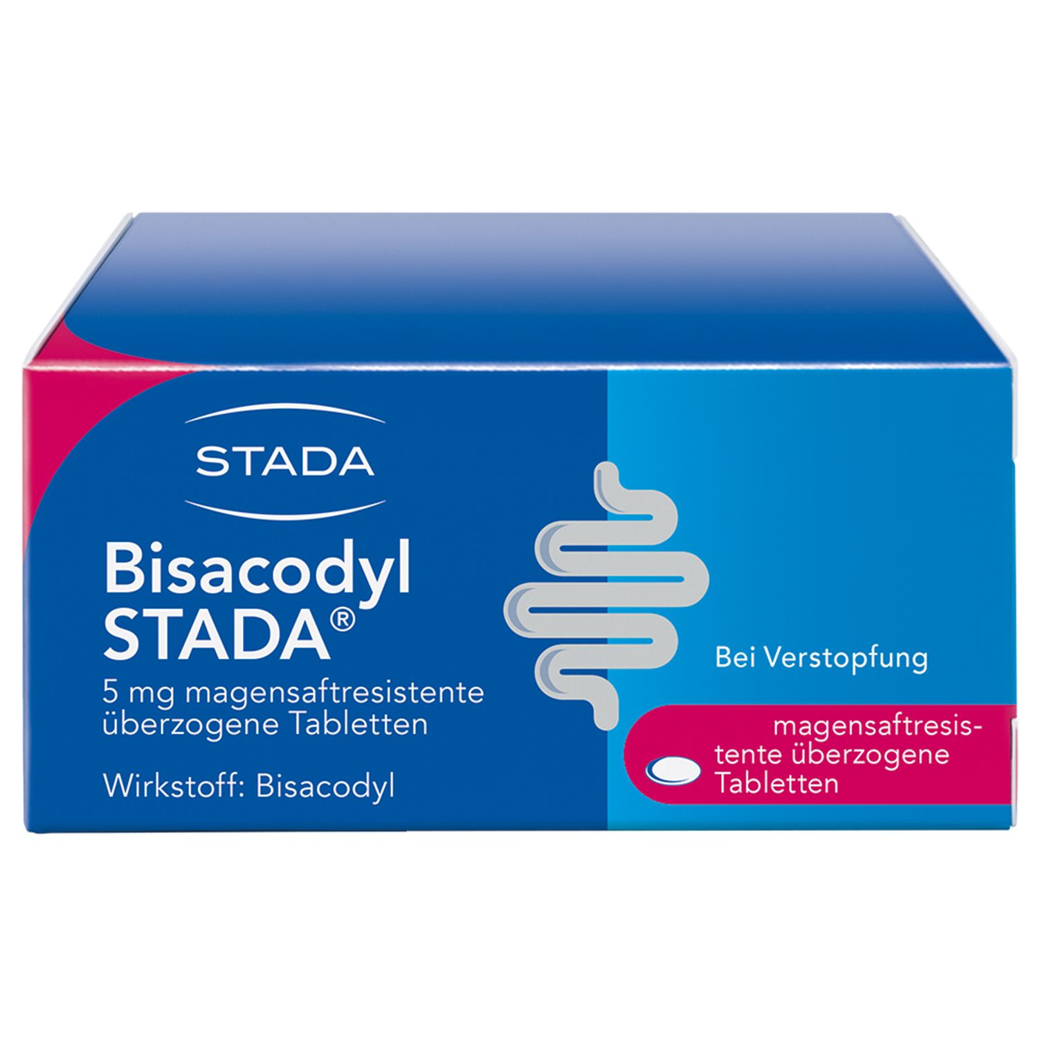 Bisacodyl STADA® 5mg Abführmittel zur Hilfe bei Verstopfung