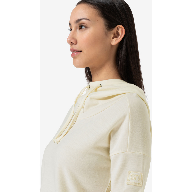 Super.Natural Damen Justshort Bio Hoodie