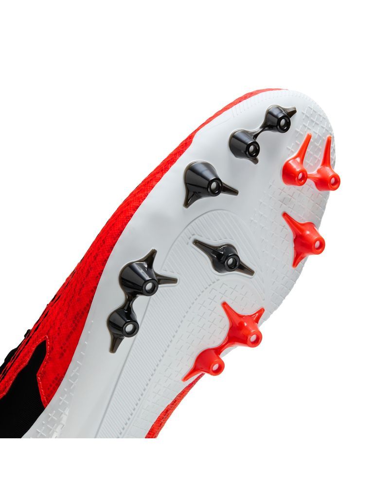 Chaussures de football Nike Phantom GX Academy AG Rouge & Noir pour homme