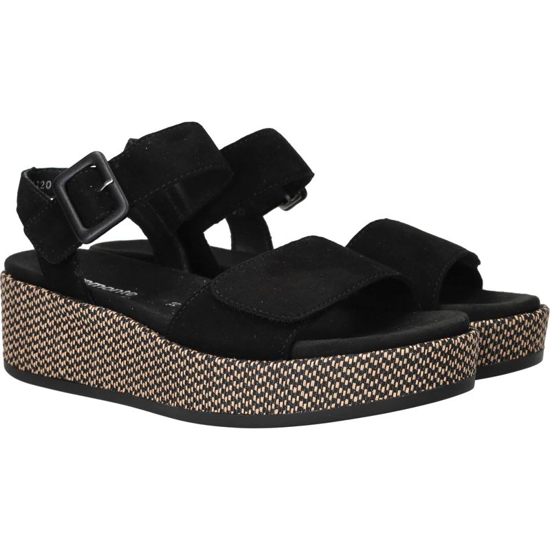 Remonte Sandalen Zwart Dames