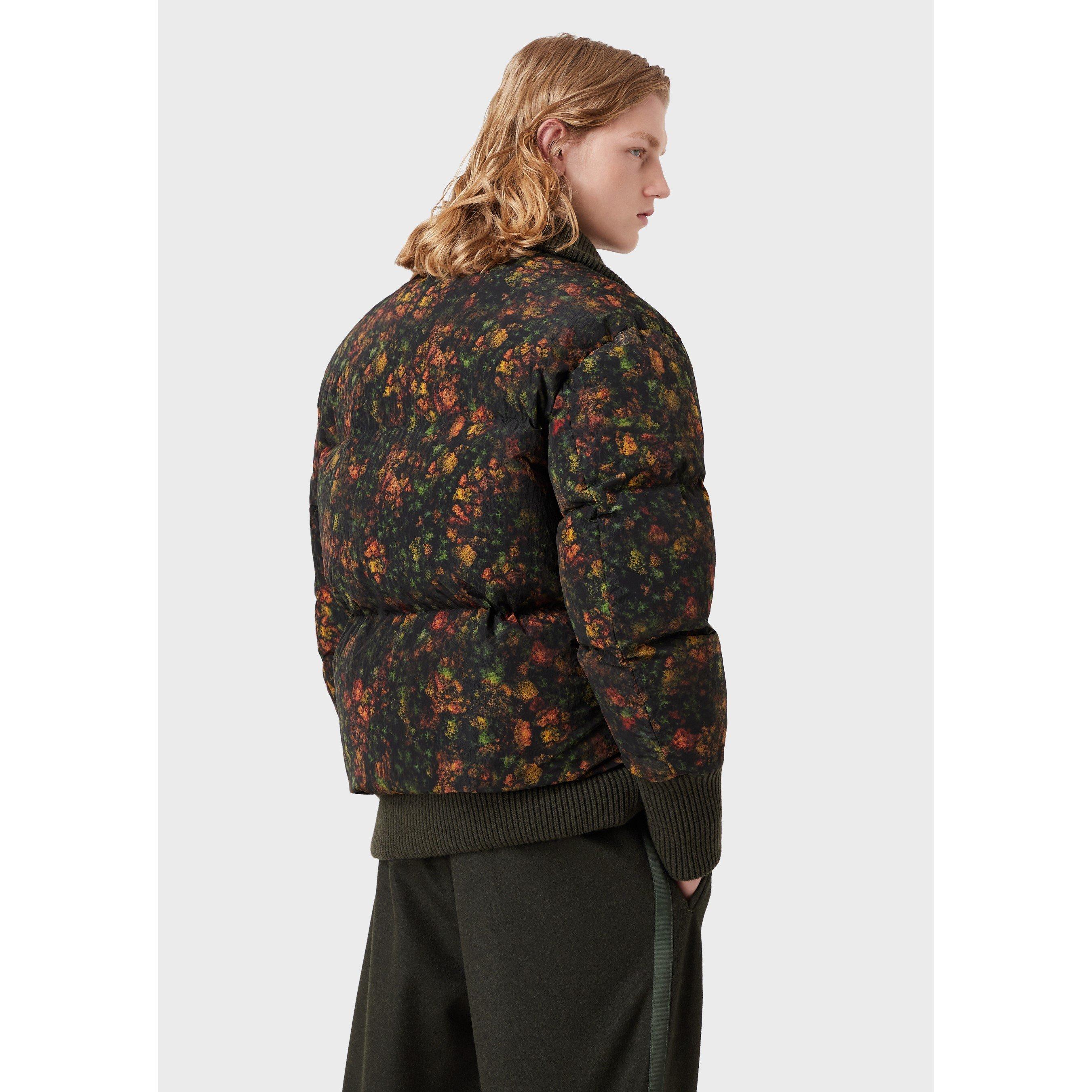 Emporio Armani Print Puffer Jacket