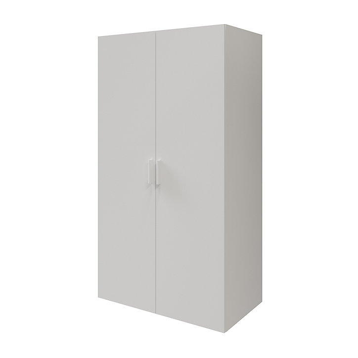 Porte battante blanche GoodHome Atomia H. 187,2 x L. 49,7 cm