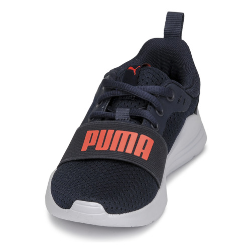 Puma - PS PUMA WIRED RUN - Marine / Rouge