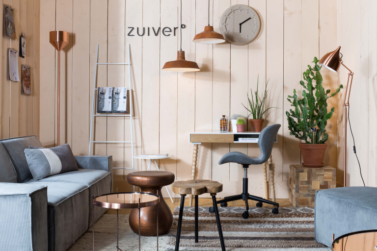 Zuiver OMG Office bureaustoel zwart/grijs