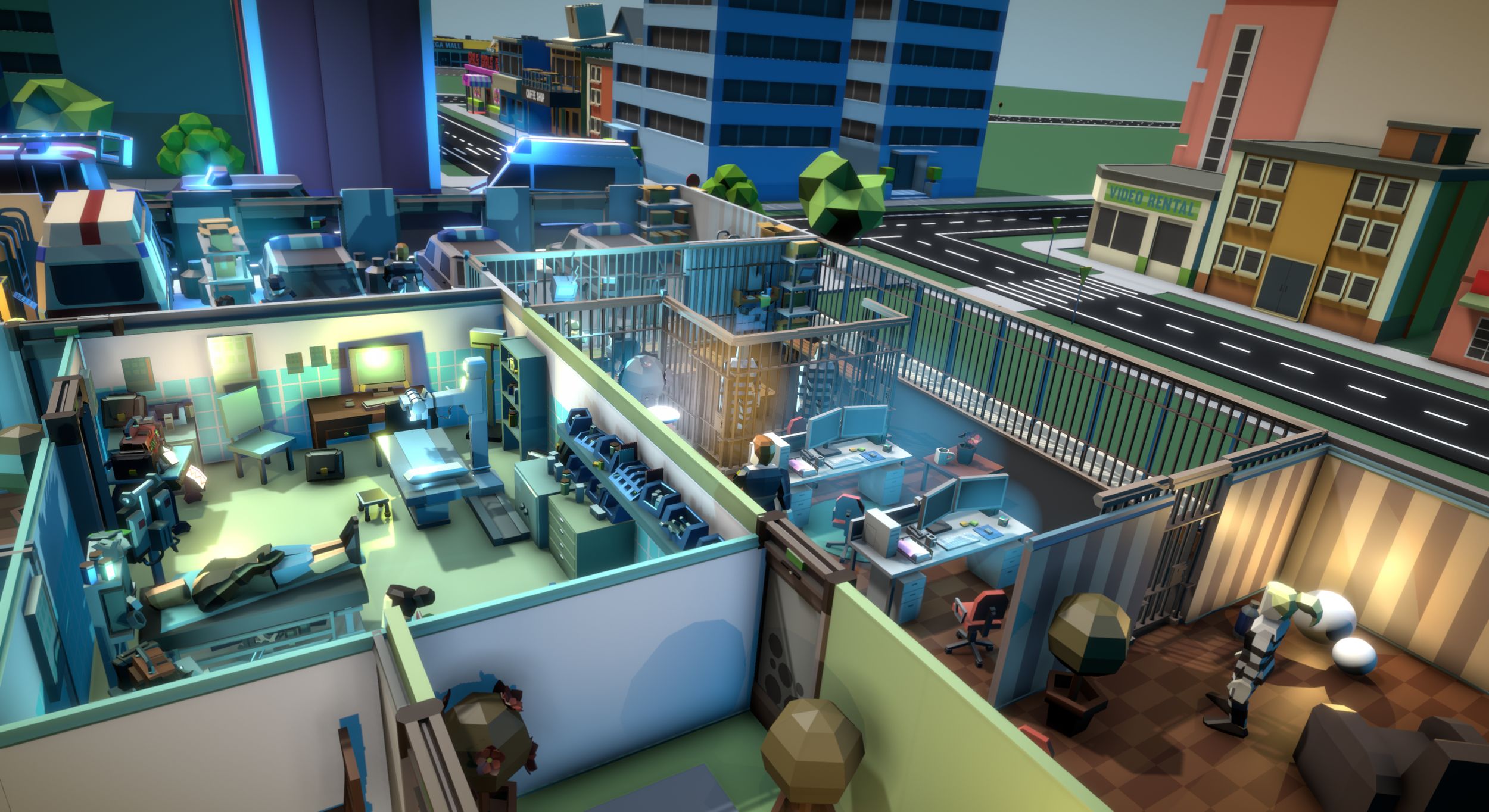 Der Blaulicht Tycoon - Rescue HQ