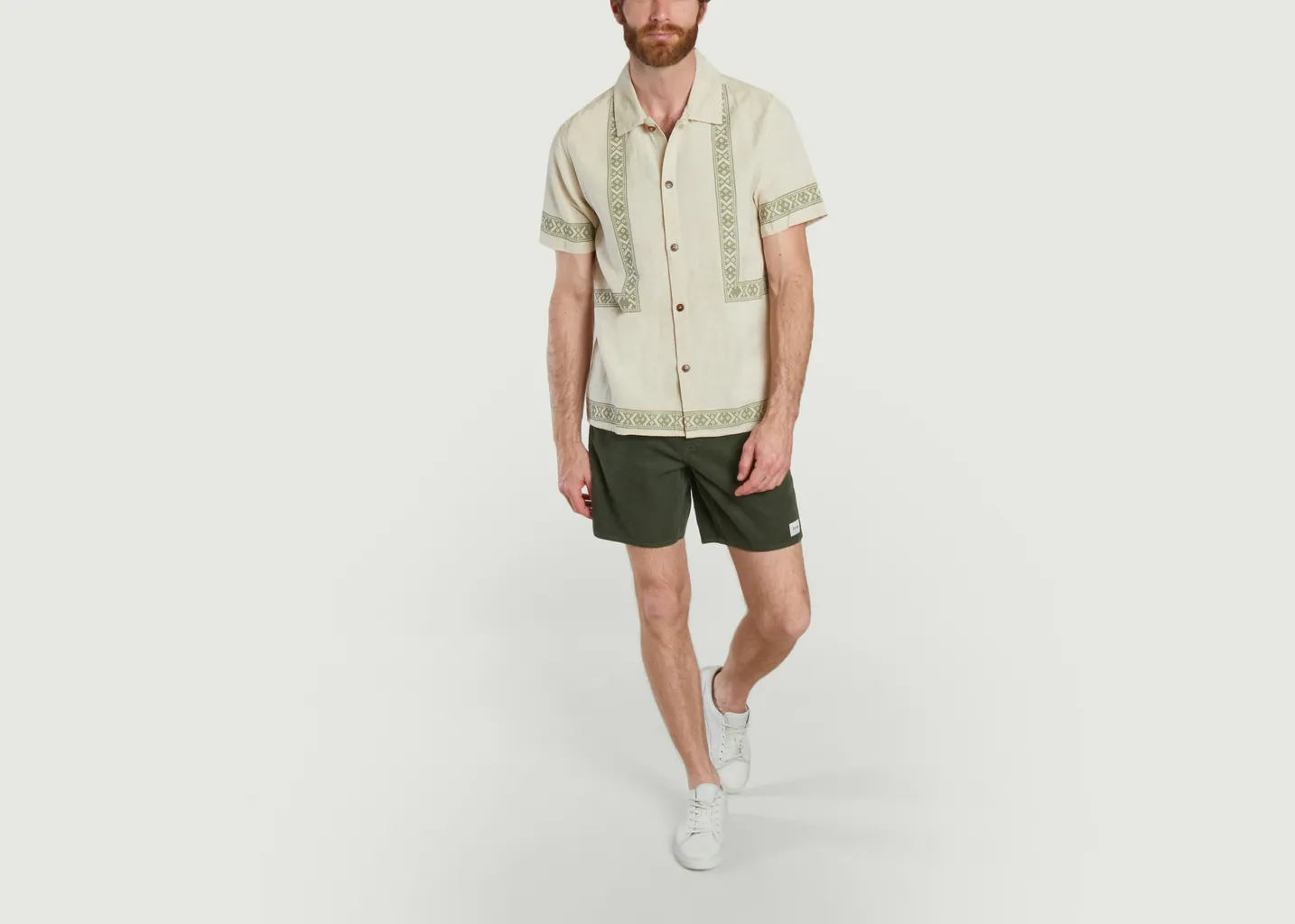 Chemise Border Rhythm