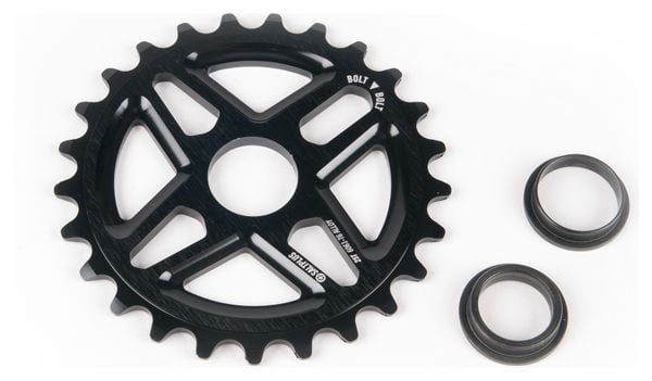 Couronne Salt Plus Center Fixation Vis Noir