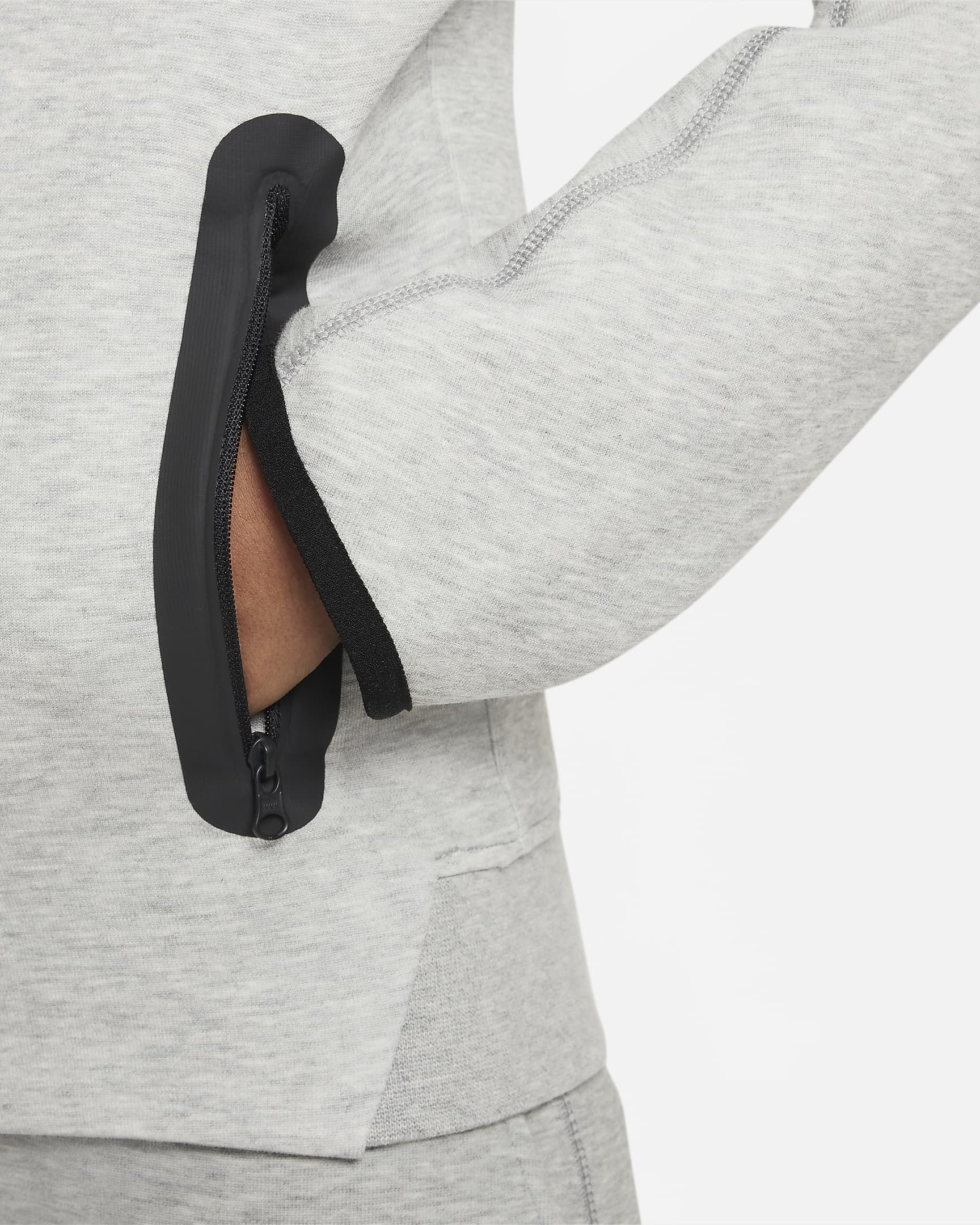 Nike Tech Fleece Trainingsjack Kids Grijs