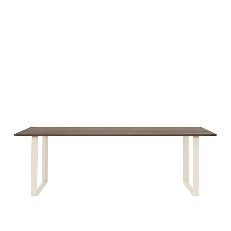 Muuto 70/70 tafel 225x90 smoked oak zwart