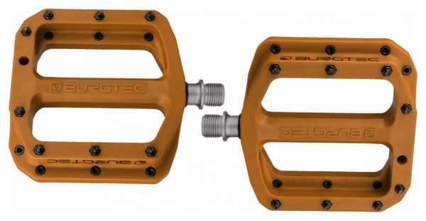 Paire de Pédales Plates Burgtec MK4 Composite Bronze