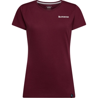 La Sportiva Moon Rock T-Shirt Redwood Damen