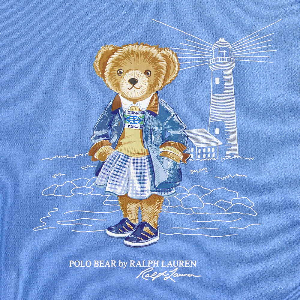 Køb Polo Ralph Lauren Harbor Island Blue Girl Sweatshirt