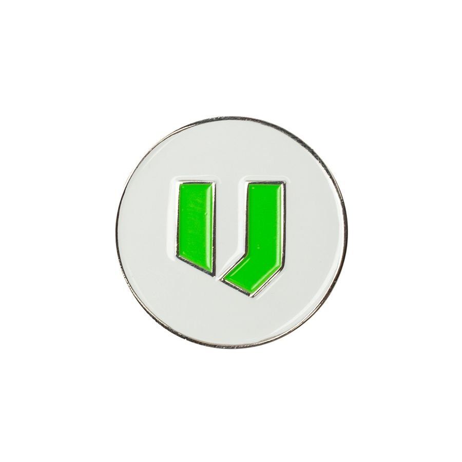 Unisport Jeton Arbitre - Vert/Blanc
