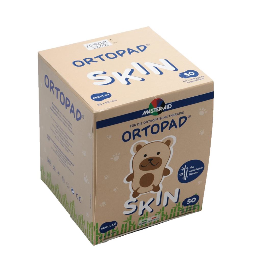 ORTOPAD Occlusionspflaster<br>50 Stück, Regular skin ab 4 Jahre