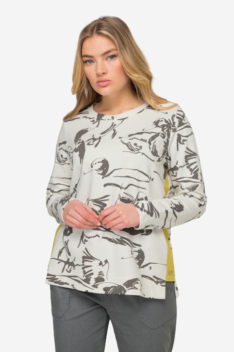 Sweatshirt, Langarm, Rundhals, OEKO-TEX