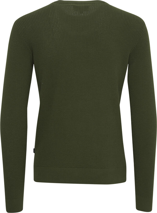 Casual Friday CFKARLO 0092 structured crew neck k Rifle green
