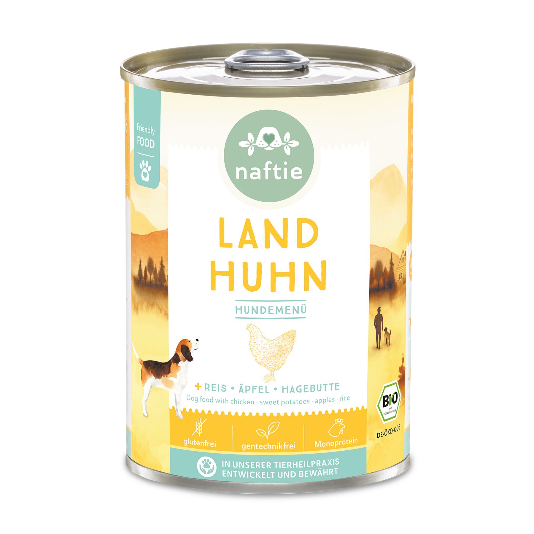 naftie Bio Fleischmenüs Nassfutter Neukunden Probierpaket