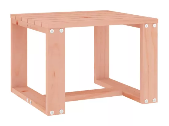 Table d'appoint de jardin 40x38x28,5 cm bois massif de douglas