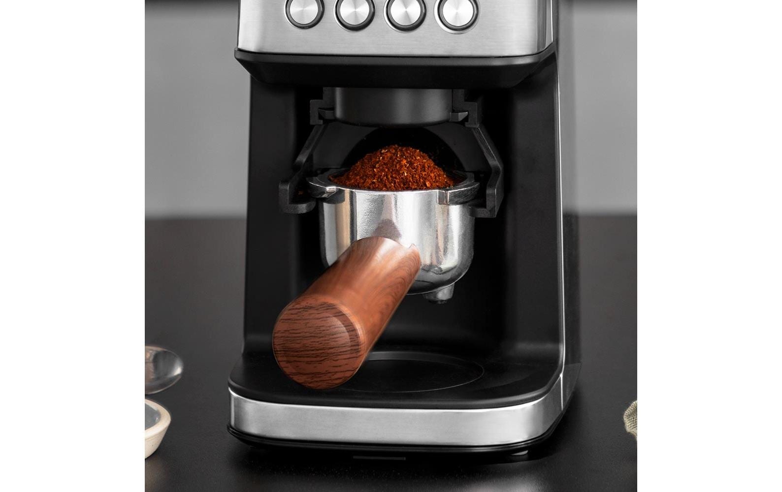 Gastroback Kaffeemühle »Design Digital 42643 Schwarz/Silber« 180 W 320 gBohnenbehälter