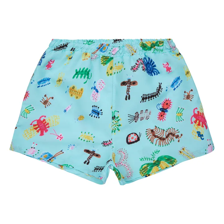 Bobo Choses Short de Bain Matière Recyclée Bêbêtes | Bleu