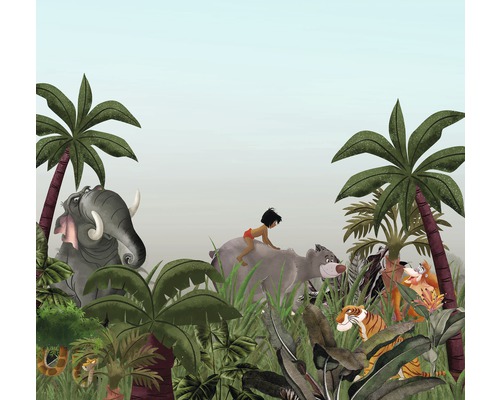 Vliesbehang DX6-020 Disney Edition 4 Jungle Book 6-delige set 300 x 280 cm