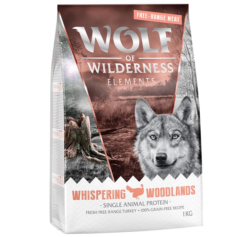 Wolf of Wilderness Whispering Woodlands dinde élevée en liberté - sans céréales