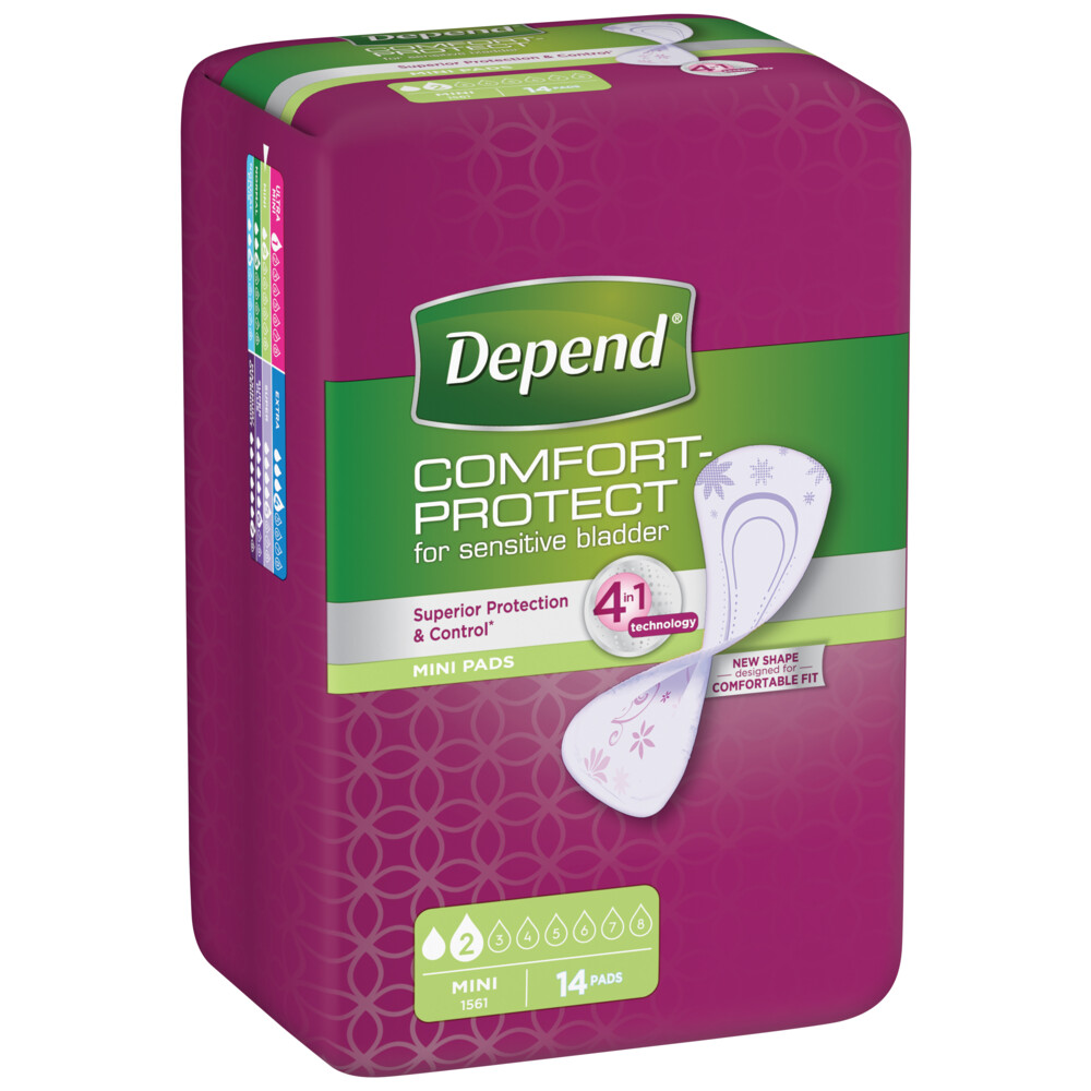 Depend Pads Mini 14 stuks