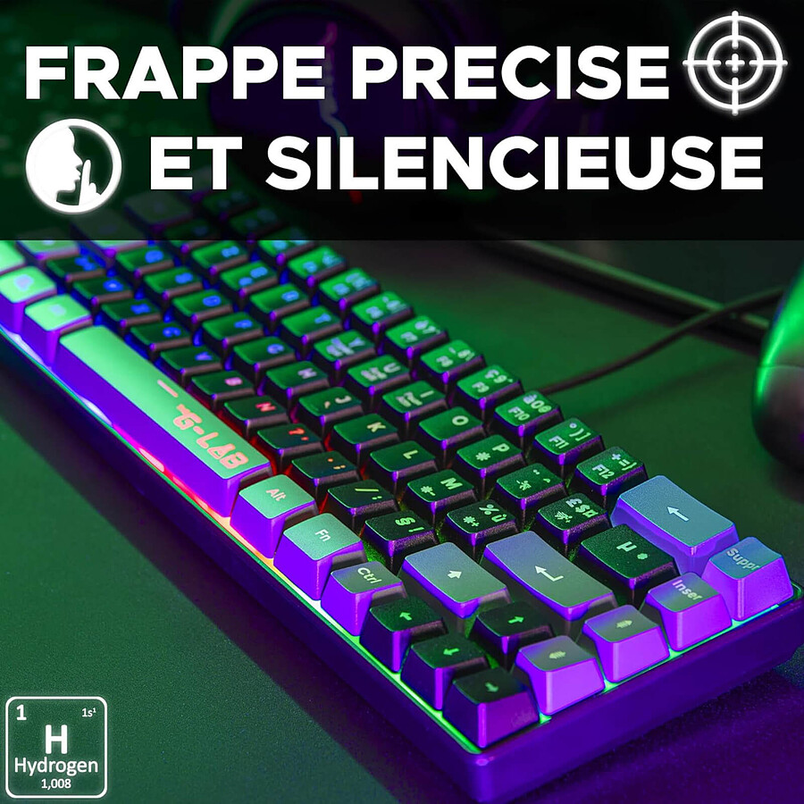 The G-Lab Keyz Hydrogen - Noir/Gris