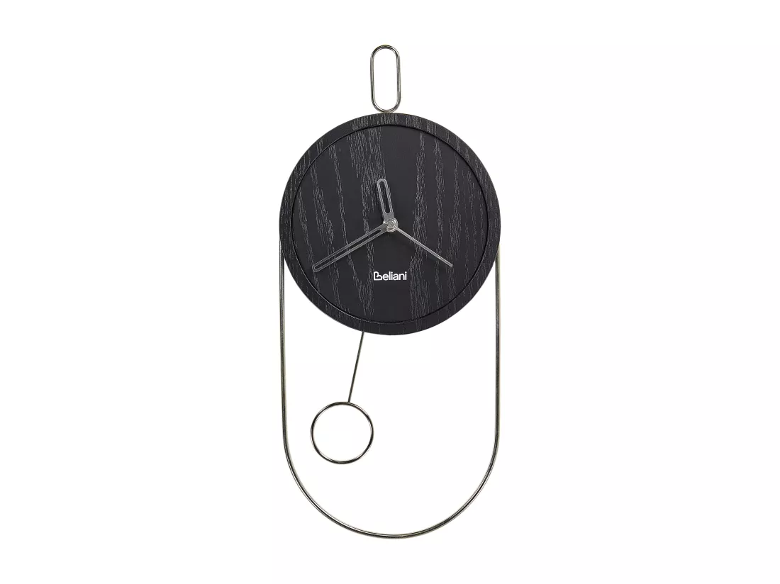 Horloge murale SIERRE 20 cm Noir