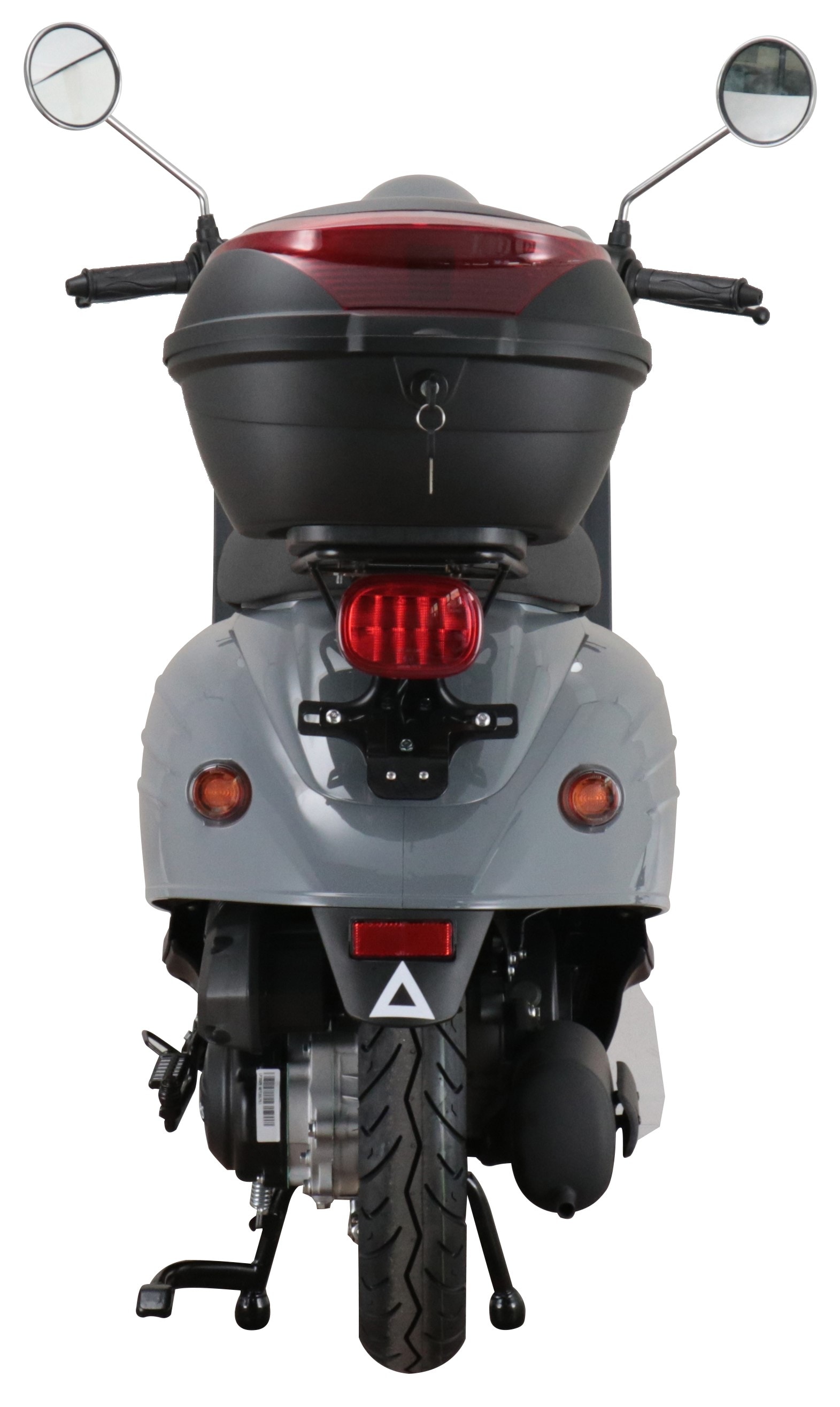 Alpha Motors Motorroller Adria 50 ccm 45 km/h EURO 5 grau inkl. Topcase