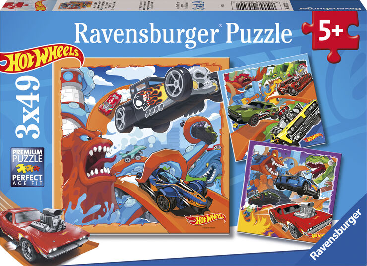 Ravensburger puslespil Ravnsburger 3*49 brikker ass