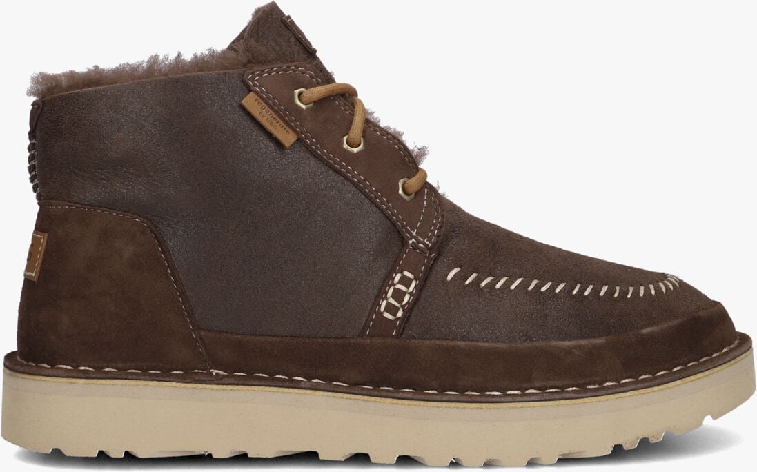 bruine ugg veterschoenen neumel crafted regenerate