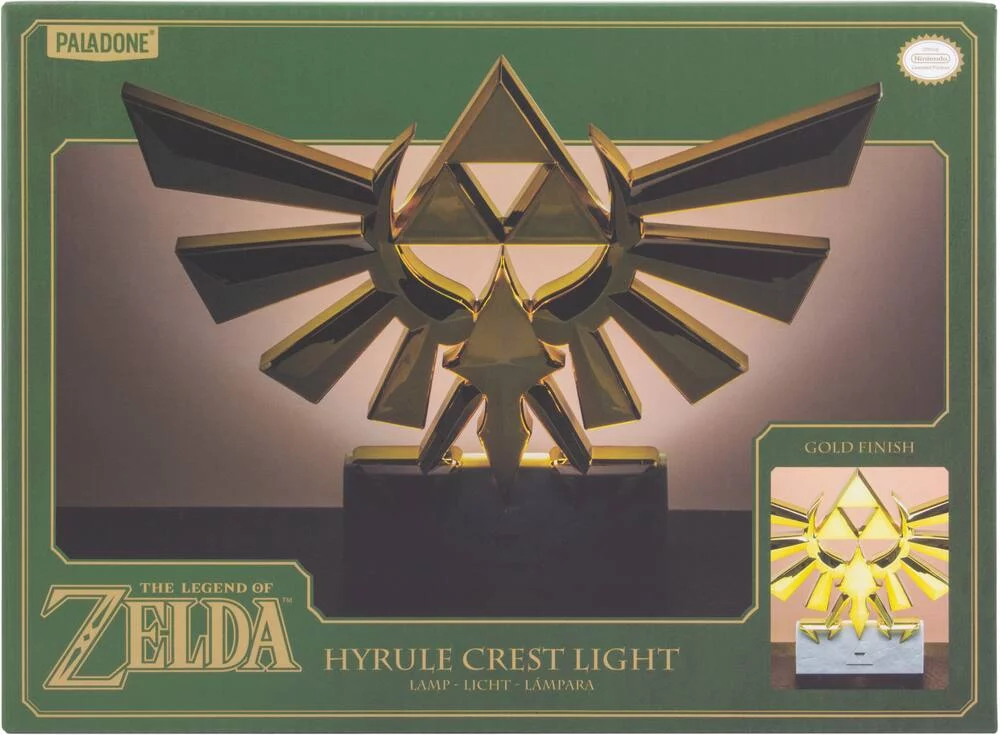 THE LEGEND OF ZELDA - LAMPE HYRULE CREST