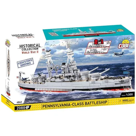 Cobi 4842 Historical Collection - Pennsylvania - Class Battleship (2in1) - Executive Edition