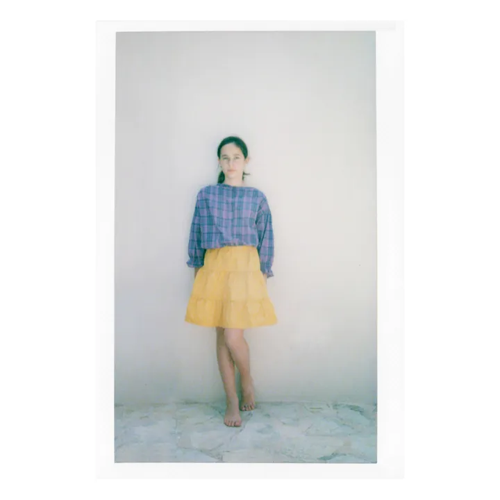 Longlivethequeen Jupe Volants | Jaune moutarde