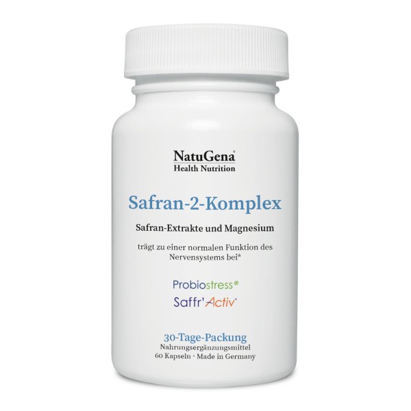 NatuGena® Safran-2-Komplex 60Kaps.