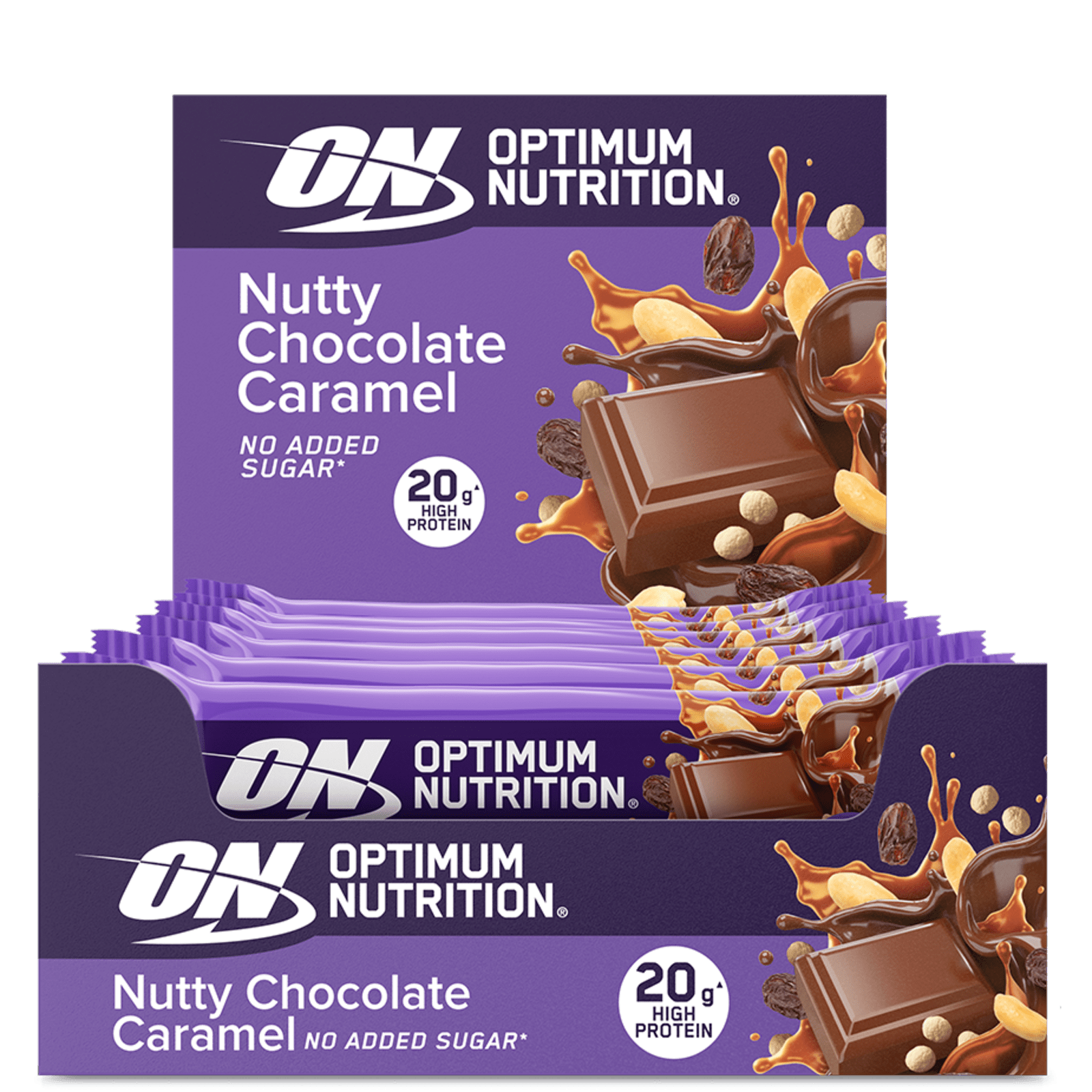 Nutty Chocolate Caramel Protein Bar (10x70g)